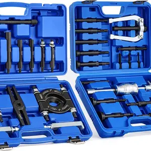 Orion Motor Tech Bearing Puller & Housing Removal Set, 30 pc. 2-in-1 Bearing Puller Tool Set for Wheel Bearing Bushing Axle, Blind Hole Bearing Puller & Bearing Separator Set with Slide Hammer Collets Parts Truck, , Limited Time Deal