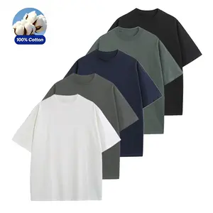 5-Pack Men’s Summer Multi-Color Pure Cotton Crew Neck T-Shirt Set – Ultimate Father’s Day Gift for Summer, Ultra Comfortable and Breathable, Soft Fabric, Loose Fit, Suitable for Casual Wear, Everyday Activities, and Outdoor Travel. Full of summer vibes