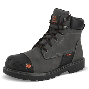 Men's Industrial Construction Safety Work Boots Anti-slip and Puncture-resistant Practical Shoes