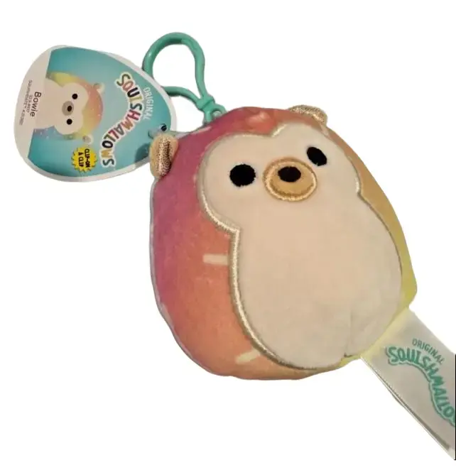 Squishmallows Bowie the Hedgehog 3.5" Clip