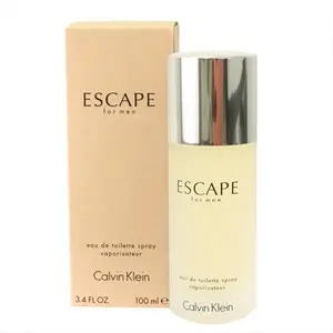 Coty Prestige Calvin Mens Escape For Men 3.4 Oz. Eau De Toilette Spray By Calvin Klein