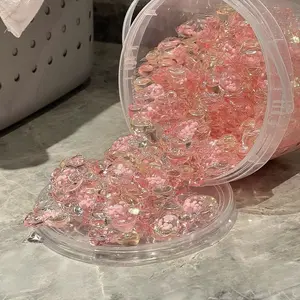 5-in-1 Scent Booster Laundry Pods 💐  Long Lasting FRESH Scent   👕✨, Laundry Detergent Balls, pink cherry，Mini freesia blossom, 60/130 pieces, deep cleaning, easy to wash, soft color-protecting, powerful stain removal, disinfection and mite removal