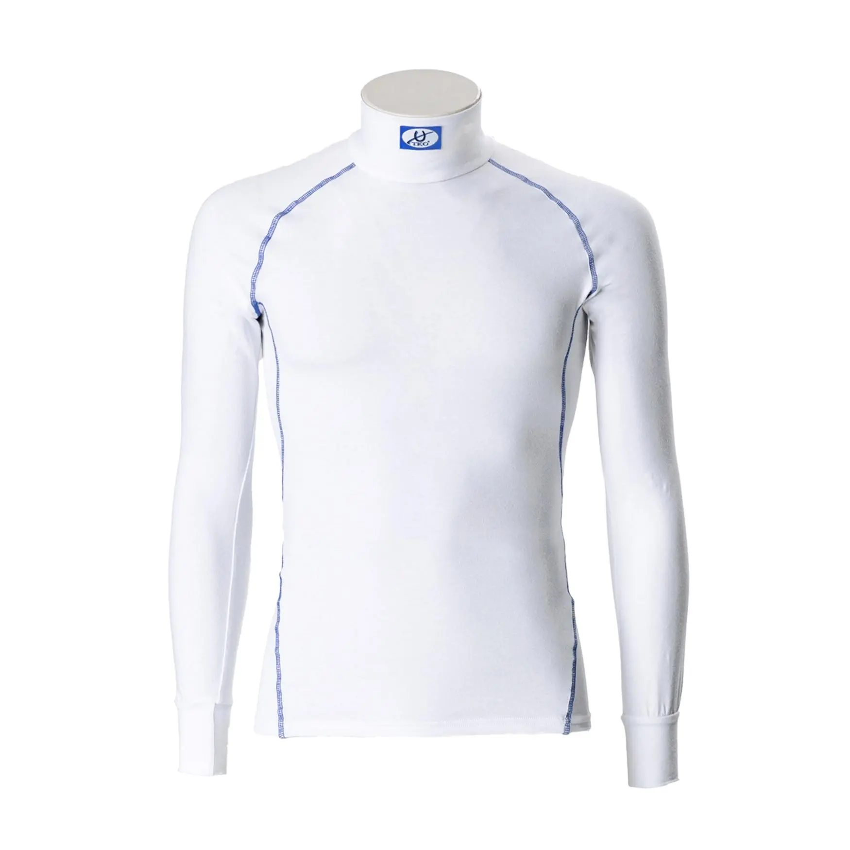 TKO Cotton Compression Race Shirt - Long Sleeve Turtleneck