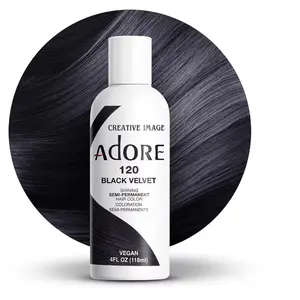 Adore Semi-Permanent Hair Color - Natural Ingredients, Gentle Formula, Semi-Permanent Fade, Versatile Shades 4 oz Haircare