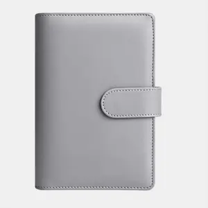 A6 Notebook with Zipper Bag, Leather PU Binder, Cash Budget Planner, Handwritten Journal, Organize Your Finances Efficiently