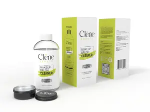 Makeup Brush Cleaner 8 Oz Kit- makeup brush cleaner solution-deep clean for makeup brushes-rinse free - quick drying
