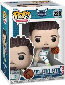 Funko Pop! NBA: Hornets - LaMelo Ball - Home Uniform - Collectable Vinyl Figure - Gift Idea - Official Merchandise - Toys for Kids & Adults - Sports Fans - Model Figure for Collectors and Display