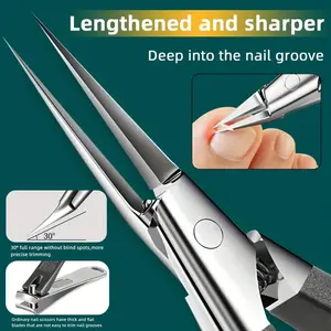 Stainless Steel Eagle Claw Nail Clipper, Thick Nails Care, Christmas Gift, Ideal for Manicure and Pedicure, Nail Growth Care