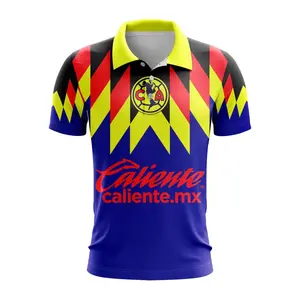 Experience Authenticity with LIGA MX Club America Retro Polo – Exclusive ST2402 Design Concept