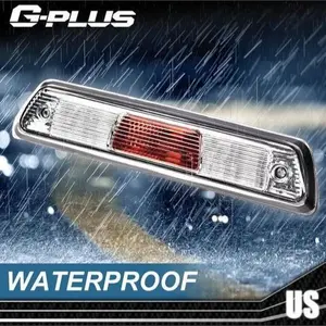 Rear Brake Light Cargo 3rd Fit For 2009-2014 Ford F150 AL3Z13A613E Factory Style Upgraded Version Third Brake Light G-PLUS