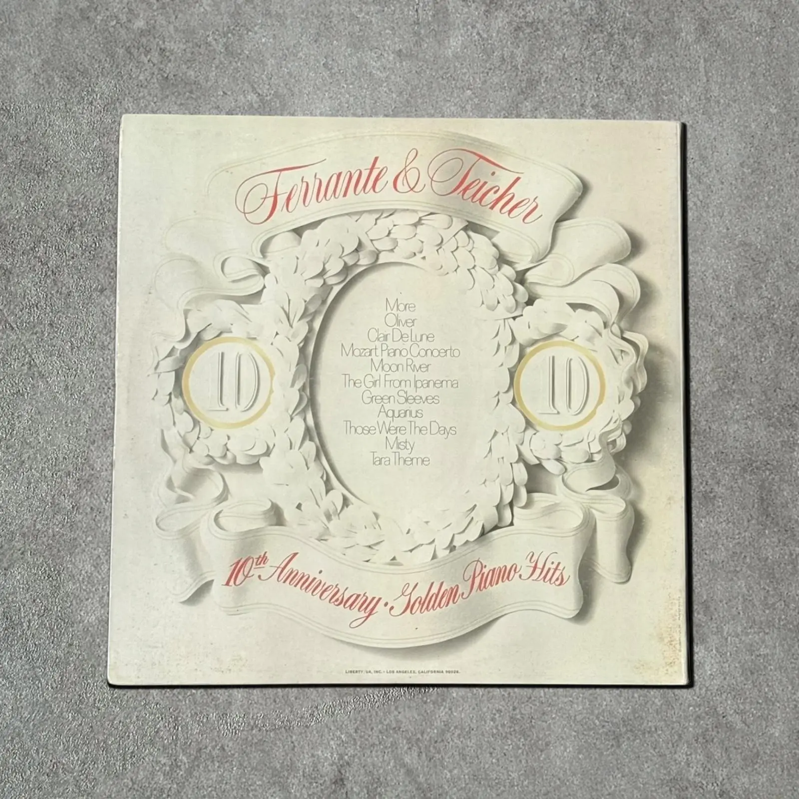 Ferrante & Teicher “10th Anniversary Golden Piano Hits” Vintage Record Vinyl