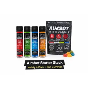 Aimbot Starter Stack – Variety 4-Pack + 10ct Gummies