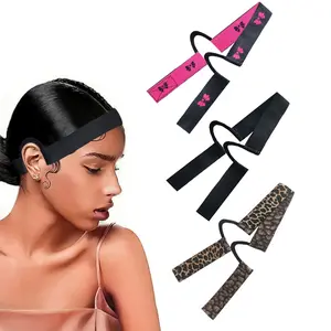 3pcs Lace Melting Bands, Elastic Bands for Wigs for Lace Melting, Edge Wrap to Lay Edges, Ear-Free Elastic Wig Band for Lace Front Wigs, Zero Ear Pressure Melting Edge Band