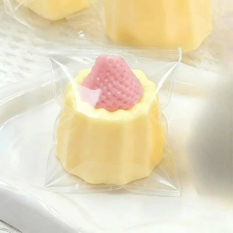 Taba Squishy, Fruit Squishies, Sensory Fidget Squishies, Squishies Fidgets, Melted Soft Strawberry Cake Newly Upgraded Toy for Interactive Sensory Design, Cream Color for Learning and Office Fun. Shiny Texture, Perfect Gift for Thanksgiving and Christmas