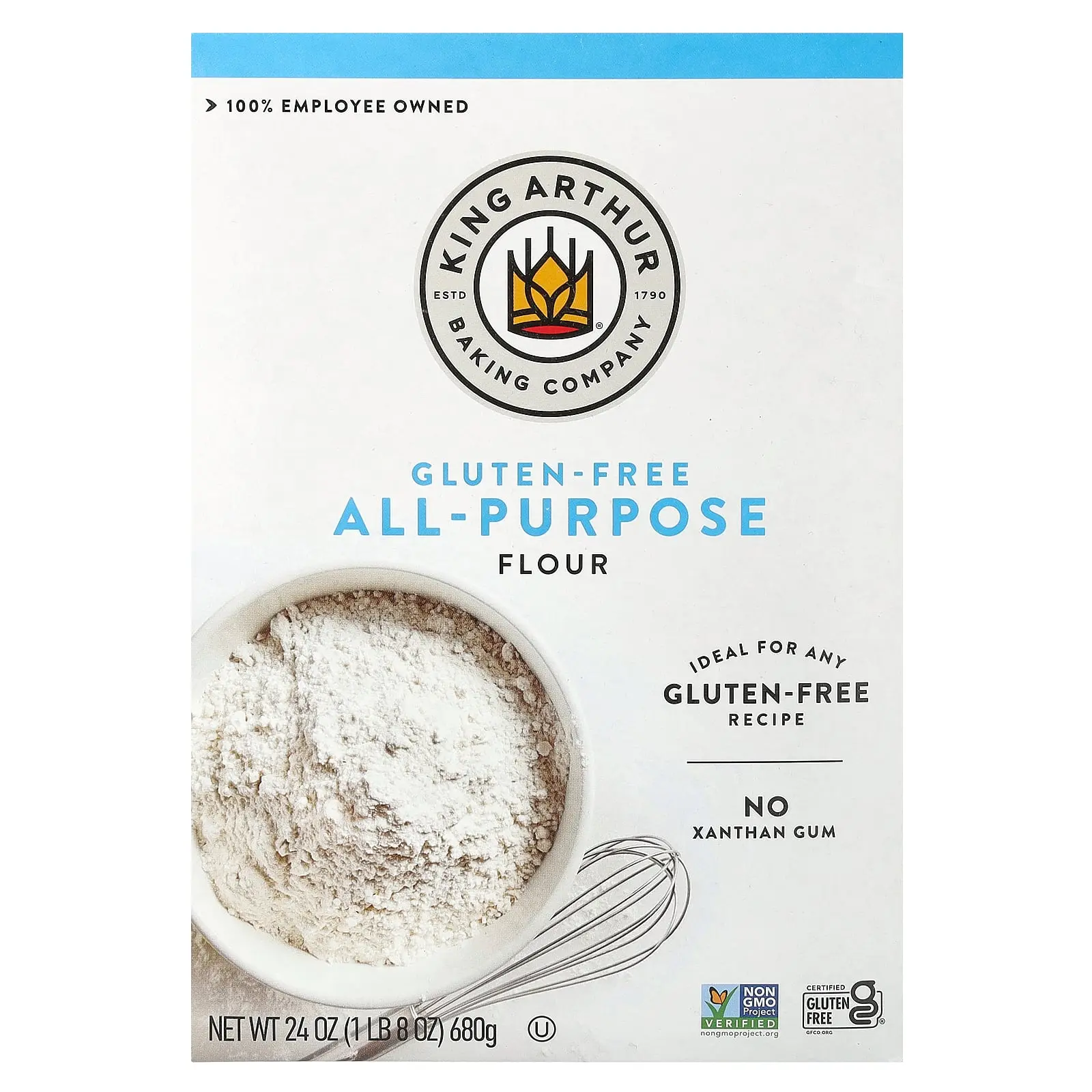 King Arthur Baking Company Gluten Free All-Purpose Flour, 24 oz (680 g) King Arthur Baking Company Gluten Free All-Purpose Flour, 24 oz (680 g)