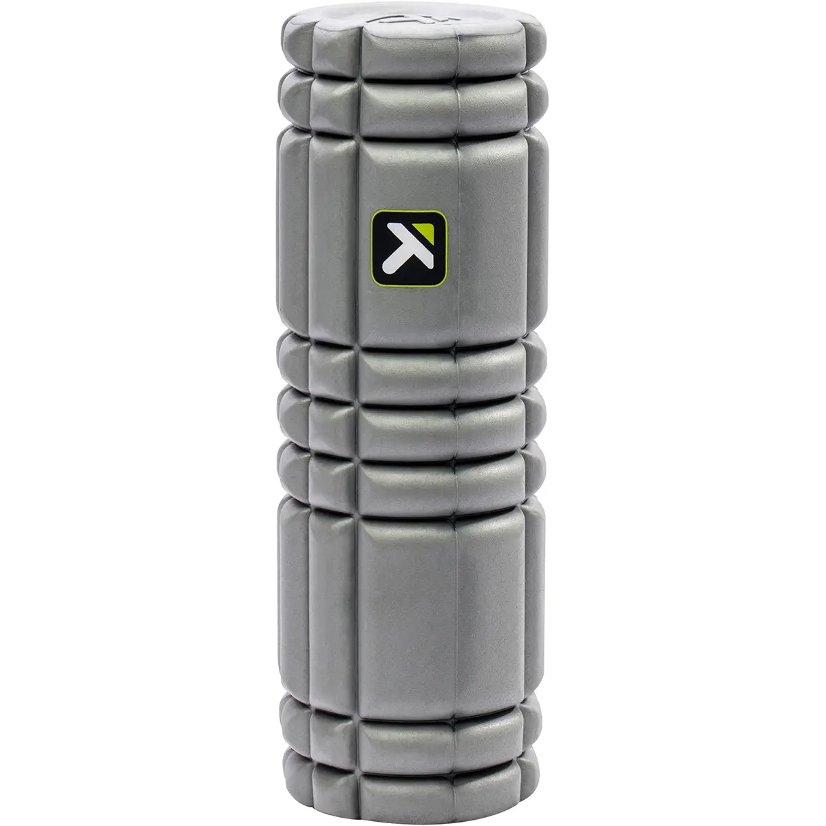 TriggerPoint 12" Solid Core Foam Roller - Gray, Home Fitness Equipment, Fitness Gear, Exercise Equipment for Muscle Relief