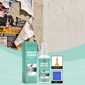 Adhesive Remover (120ML), Multi-Surface Use, Oil Softening, Cleans Residual Stickers, Adhesive Remover, Effective Cleaning Solution