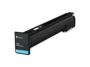 Lexmark 79L1HC0  Unison Original Laser Toner Cartridge Return Program Cyan - Printer Compatibility Lexmark CX950, 951, 833
