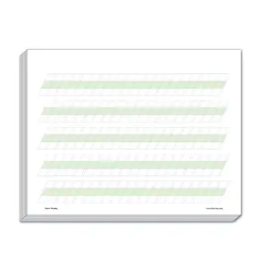 Teacher Ream 250 pgs. Quick & Neat Cursive Blank Handwriting Practice Sheets