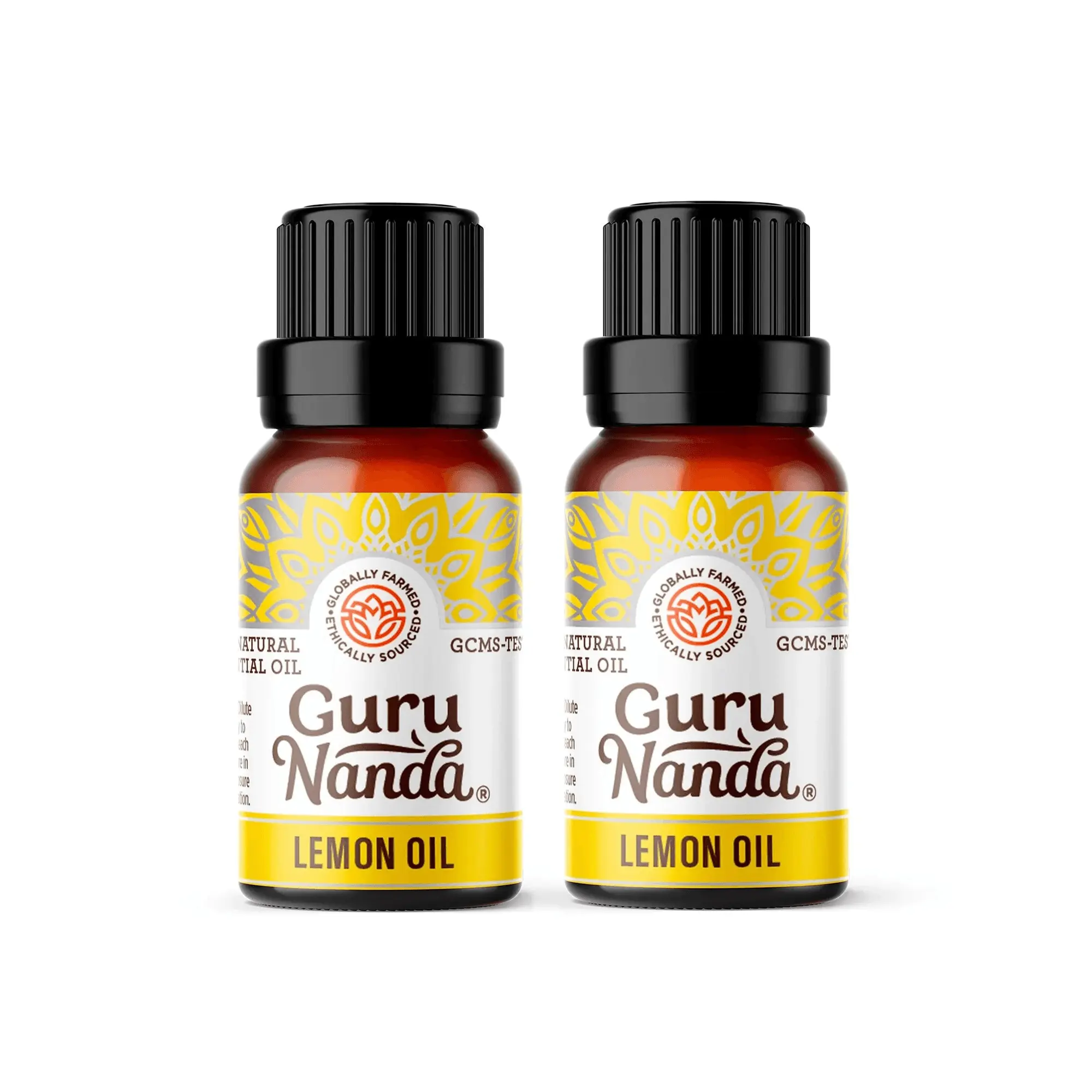 Lemon Essential Oil (2-Pack) Wellness Aromatherapy