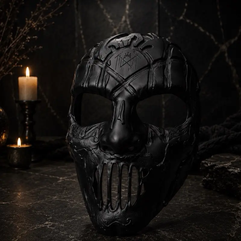 Sleep Token Inspired IV Cosplay Mask, DIY 3D Printed Paintable Cosplay Accessory