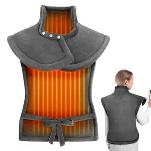 1pc Heated Throw Blanket, Single-Person Flannel Fleece Shawl, Full Body Coverage, Gift Set for Office Napping & Outdoor Warmth Christmas Present