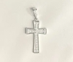 Sterling Silver Cross Pendants - Dije Cruz Plata .925