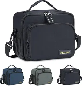 Insulated Lunch Bag for Men Women, Leakproof Cooler Bag with Adjustable Shoulder Strap for Work Picnic, Lunch Box for Women Men