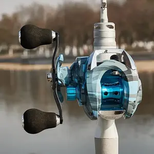 SC200 Baitcasting Fishing Reel, 7.2:1 Gear Ratio 11LB Max Drag Casting Reel, Fishing Reel for Freshwater & Saltwater, Saltwater Casting Reels