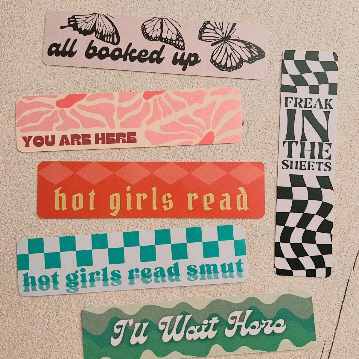 Trendy Girl Bookmarks