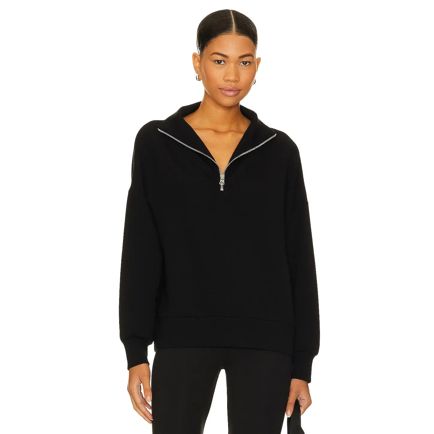 Varley Hawley Sweatshirt in Black Varley Hawley Sweatshirt in Black