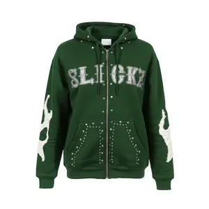 Money Green Flame Sweatsuit