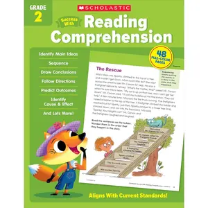 Scholastic Success with Reading Comprehension Grade 2 Workbook (Scholastic, Grade 2) - Paperback