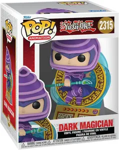 Funko Pop! Premium: Yu-Gi-Oh - Dark Magician (Card) - Collectable Vinyl Figure