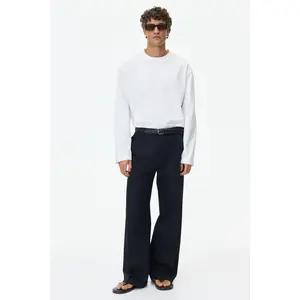 H&M Loose Fit Linen-blend trousers