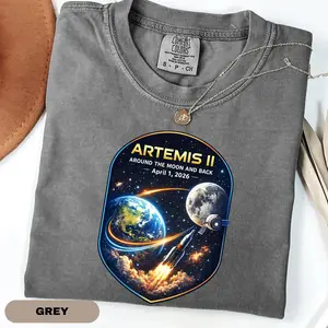 Comfort Colors Houston We Have Nutella Shirt, Funny Artemis 2 Astronaut Tee, Space Humor T-Shirt, Vintage NASA Style Graphic Tee