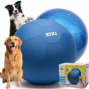 XIXI Inflatable Herding Ball for Dogs - Interactive Push & Chase Outdoor Toy - Durable Exercise Ball for High Energy Breeds&Summervibes