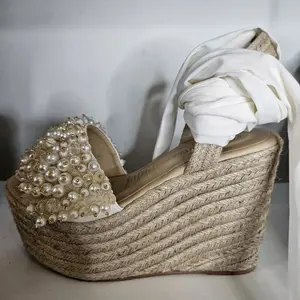sandals perlas gold