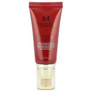 Missha M Perfect Cover B.B Cream, SPF 42 PA+++, No. 23 Natural Beige, 1.69 fl oz (50 ml)