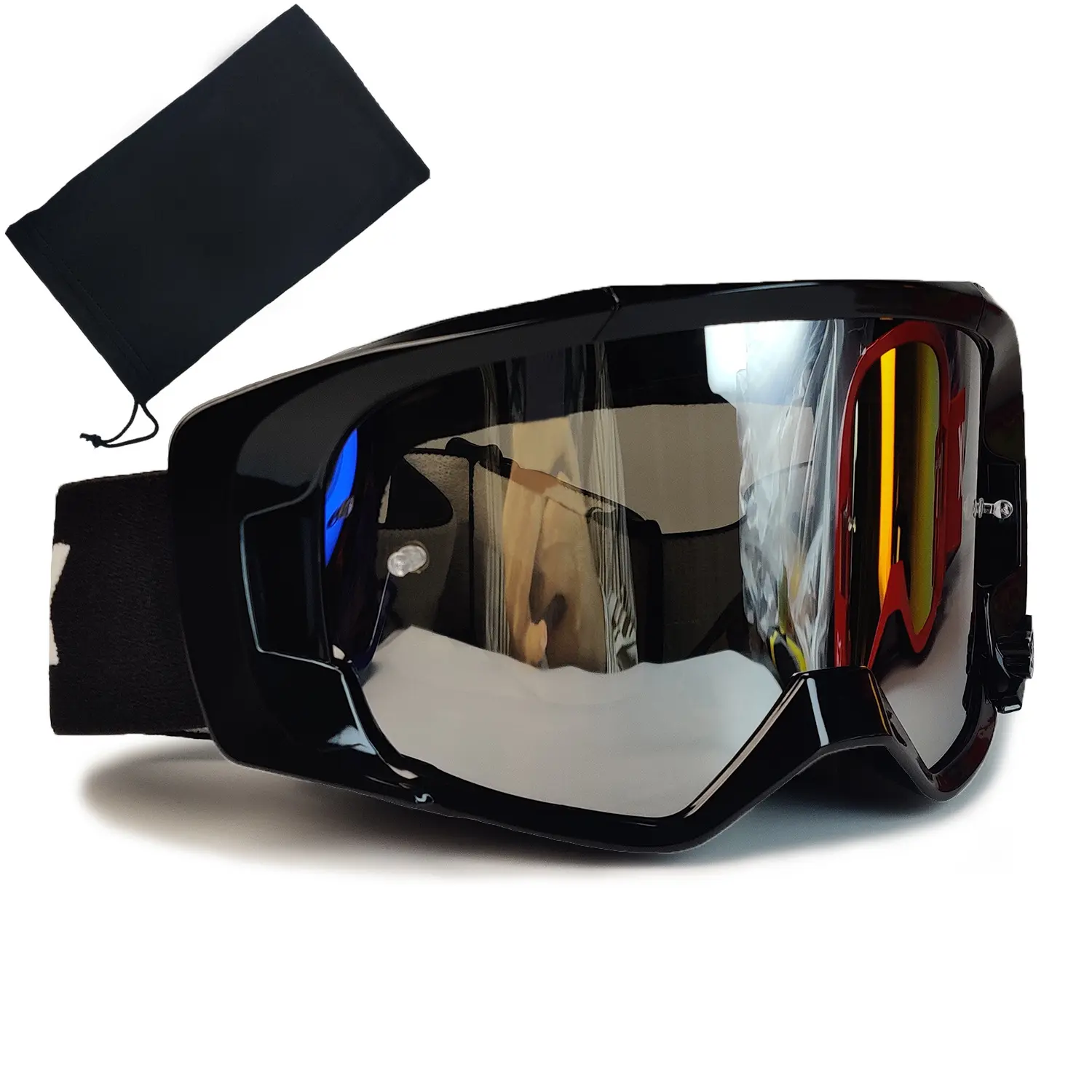 High-Quality Cross-Border Outdoor Motorbike Helmet Goggles Motorcycle Protective Gear for Fox Motorcycle Wind Shield Helmets