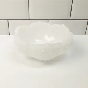 White Flower Bowl