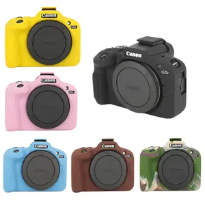 R100 Soft Silicone Case Armor Camera Body Cover For Canon EOS R100 Digital Camera Protective Skin