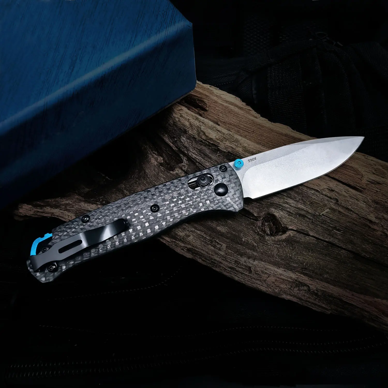 Pocket Knives, 535 Style Folding Tool with Carbon Fiber Handle for Adults, Durable Fighting Blade for Camping & Survival, Whittling, Folding Pocket Knives, Edc Outdoor Gadget, Edc Survival Tool, Peeling, Functional Tool