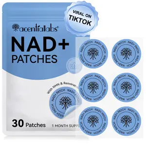 Acentiallabs Patches with Natural Ingredients，Natural Ingredients Patches（30 Count）