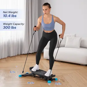 【Creator Live Exclusive】Merach Balance Board Balancing Machine, Leg Exercise Low Impact Plyometric Training Fun Cardio Trainer Full Body Aerobic Exercise Equipment
