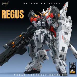 High-End 1/100 Scale Sci-Fi Heavy Armor Model Kit, High-Mobility Internal Skeleton, Giant Beam Shield, & Limited Edition, 22.5cm, Action Figure Set, Collectible Action Figure