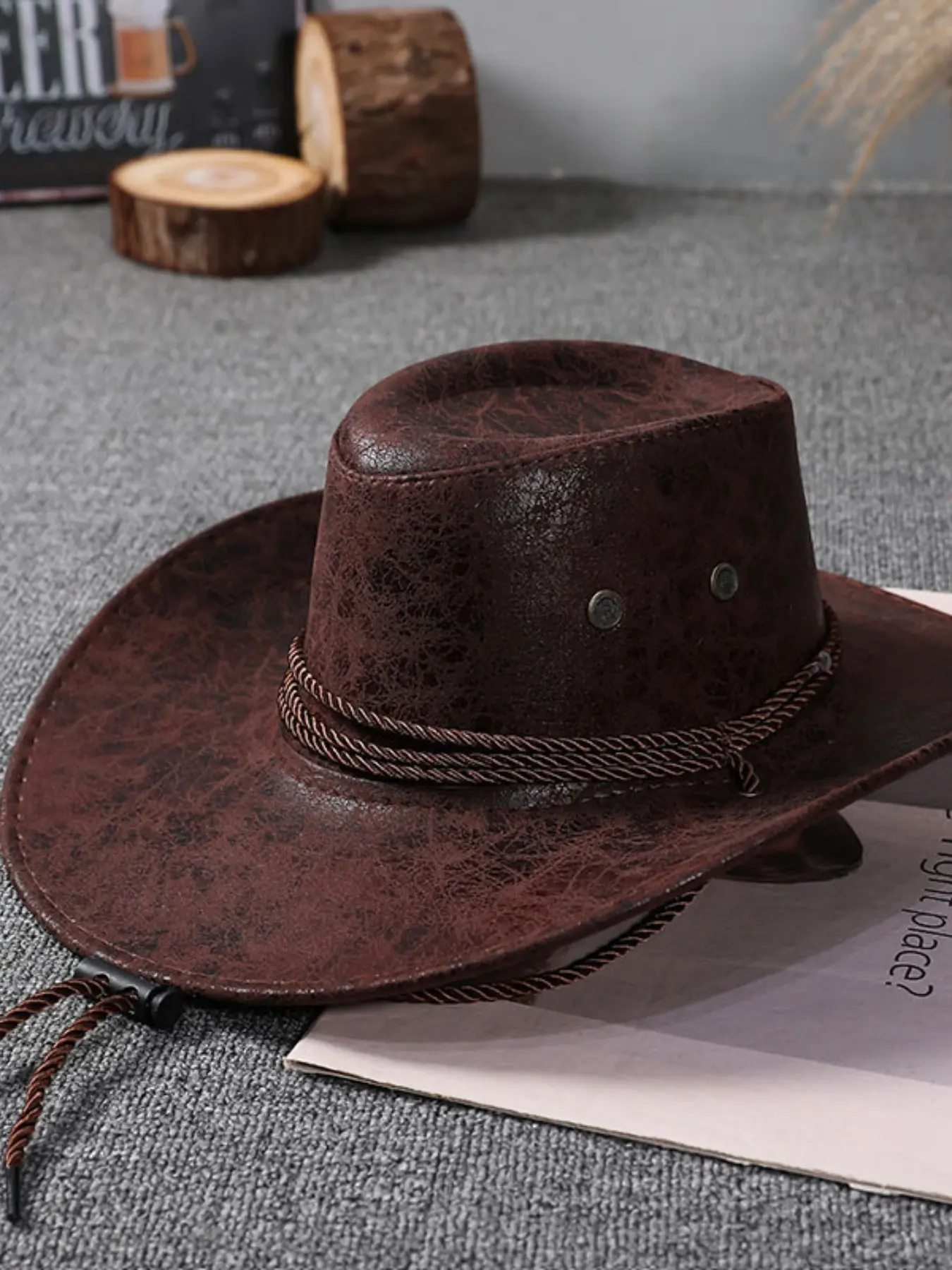 Unisex Jazz Hat Spring & Fall Outdoor Sun Protection Cap, Travel Knight Hat American Western Style Cowboy Hat for Men Women, Casual Outdoor Hat