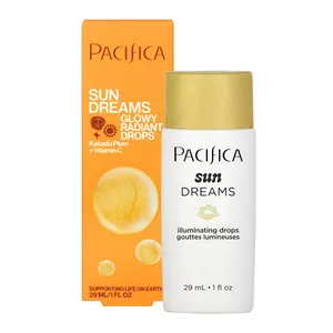 Pacifica Sun Dreams Glowy Radiant Drops - Lightweight Brightening Moisturizing Bronzer with Vitamin C & Kakadu Plum - 29ml