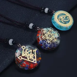 Orgonite Pendant | Necklace | Chakra | Healing | Crystal | Meditation | Reiki | Jewelry | Gift