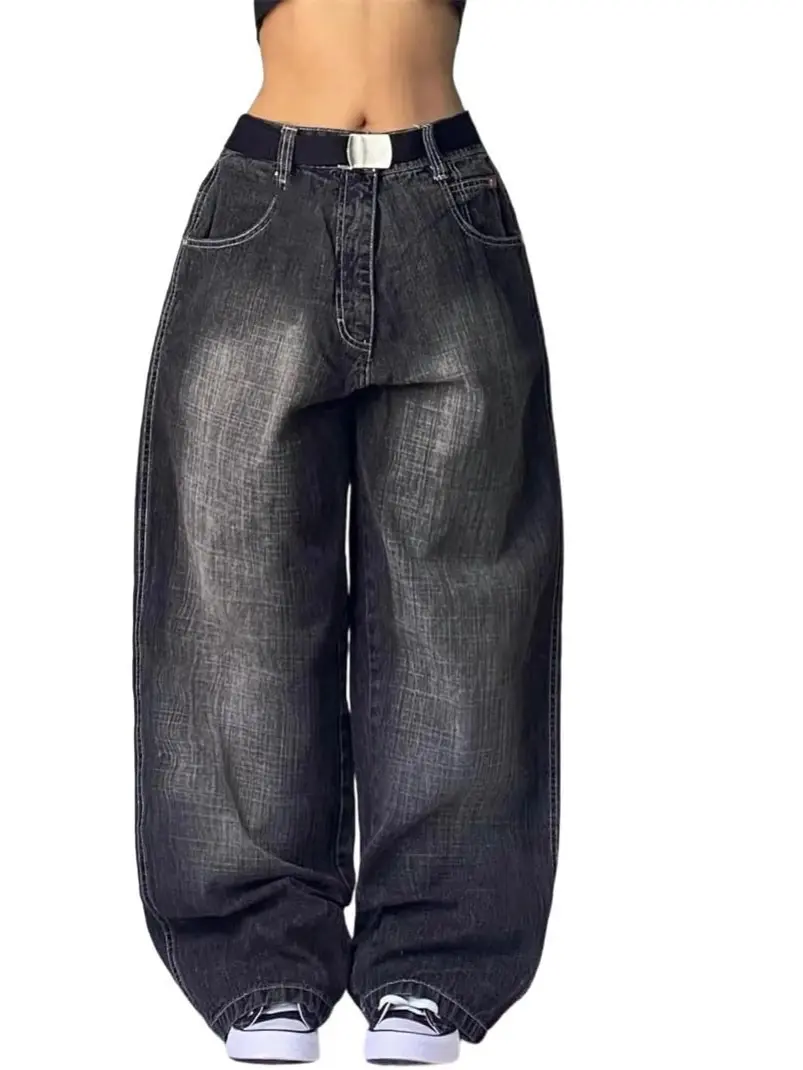 Womens Baggy Jeans Y2k Wide Leg Vintage Wash Skater Streetwear Outfits Womens Baggy Jeans Y2k Wide Leg Vintage Wash Skater Streetwear Outfits